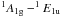 \hbox{$^1A_{1\rm g}-^1E_{1\rm u}$}