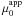 \hbox{$\mu_{0}^{\rm app}$}