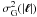 \hbox{$\sigma^{2}_{\rm G}(|\vec{\ell}|)$}