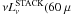 \hbox{$\nu L^{\rm STACK}_\nu (60~\mu$}