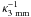 \hbox{$\kappa_{\rm{3~mm}}^{-1}$}
