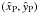 \hbox{$(\hat{x}_{\rm P},\hat{y}_{\rm P})$}