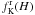 \hbox{$f_{\rm K}^{\rm r}(H)$}