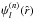 \hbox{$\psi_{l}^{(n)}(\hat{r})$}