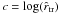 \hbox{$c=\log(\hat{r}_{\rm tr})$}