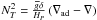 \hbox{$N_{T}^{2}=\frac{{\overline g}\delta}{H_{P}}\left(\nabla_{\rm ad}-\nabla\right)$}