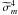 \hbox{${\widetilde\sigma}_{m}^4$}