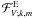 \hbox{${\mathcal F}_{V;k,m}^{\rm E}$}