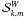 \hbox{${\mathcal S}_{k,m}^{W}$}