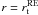 \hbox{$r=r_{\rm t}^{\rm RE}$}