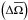 \hbox{$\left(\Delta{\overline\Omega}\right)$}