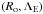 \hbox{$\left(R_{\rm o},\Lambda_{\rm E}\right)$}