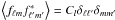 \hbox{$\left< f_{\ell m}f^*_{\ell' m'}\right>=C_l \delta_{\ell \ell'}\delta_{mm'}$}