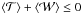 \hbox{$\langle \mathcal{T} \rangle+\langle \mathcal{W} \rangle \leq 0$}