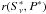\hbox{$r(S^*_{\nu},P^*)$}