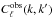 \hbox{$C^{\rm obs}_{\ell}(k,k')$}