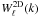 \hbox{$W^{\rm 2D}_\ell(k)$}