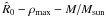 \hbox{$\hat R_0-\rho_{\rm max}-M/M_{\rm sun}$}