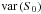 \hbox{$\mathrm{var}\left(S_{0}\right)$}