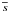 \hbox{$\overline{s}$}