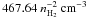 \hbox{$467.64~n_{\mathrm{H}_{2}}^{-2}~\mathrm{cm}^{-3}$}
