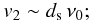 \appendix \setcounter{section}{3} \begin{eqnarray*} v_{2}\sim d_{\rm s}\,\nu_{0}; \end{eqnarray*}