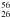 \hbox{$^{56}_{26}$}
