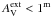 \hbox{$A_{\rm V}^{\rm ext}<1^{\rm m}$}