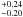 \hbox{$^{+0.24}_{-0.20}$}