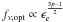 \hbox{$f_{\nu,{\rm opt}}\propto \epsilon_e^{3p-1\over 2}$}