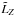 \hbox{$\tilde{L}_{Z}$}