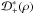 \hbox{$\mathcal{D}_{+}^{*}(\rho)$}