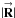 \hbox{$|\vecbf{R}|$}