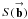 \hbox{$S(\vecbf{b})$}