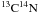 \hbox{$^{13}{\rm C}^{14}{\rm N}$}