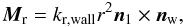 \begin{eqnarray} \vec{M}_\mathrm{r} = k_\mathrm{r,wall} r^2 \vec{n}_1 \times \vec{n}_\mathrm{w},\label{eqn:M_roll_wall} \end{eqnarray}