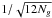 \hbox{$1/\sqrt{12N_{g}}$}