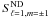 \hbox{$S_{\ell=1,m=\pm1}^{\rm ND}$}