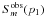 \hbox{$S_m^{\rm obs} (p_1)$}