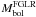 \hbox{$M_{\mathrm{bol}}^{\mathrm{FGLR}}$}