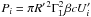 \hbox{$P_i = \pi R^{\prime\,2}\Gamma^2_{\rm L} \beta c U^\prime_i$}