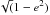 \hbox{$\sqrt(1-e^2)$}