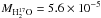 \hbox{$M_{\rm H_2^{17}O}=5.6\times10^{-5}$}