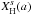 \hbox{$X_{\rm H}^s(a)$}