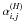 \hbox{$\alpha_{i,j}^{(H)}$}