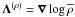 \hbox{$\mathbf{\boldsymbol{\Lambda}}^{(\rho)}=\boldsymbol{\nabla}\log\overline{\rho}$}