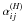 \hbox{$\alpha_{ij}^{(H)}$}