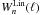 \hbox{$W_n^\mathrm{Lin}(\ell)$}