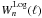 \hbox{$W_n^\mathrm{Log}(\ell)$}
