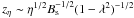 \hbox{$z_\eta \sim \eta^{1/2} B_{\rm s}^{-1/2} (1-\lambda^2)^{-1/2}$}